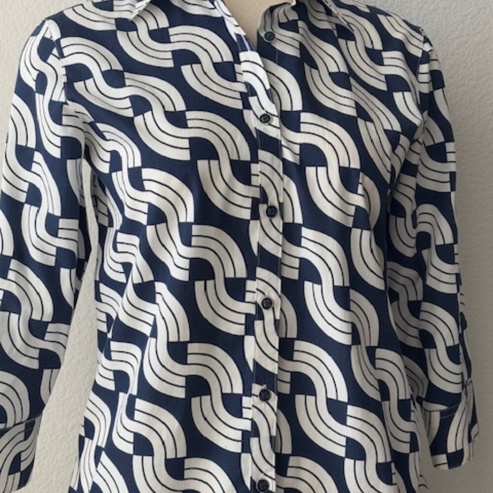 Foxcroft 100% Cotton Shirt Size 2